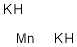 Manganese dipotassium 구조식 이미지