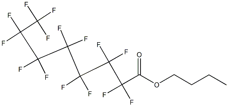 Pentadecafluorooctanoic acid butyl ester 구조식 이미지