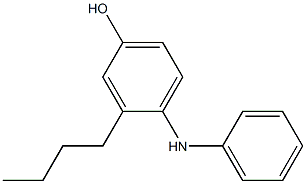 2-Butyl[iminobisbenzen]-4-ol Structure