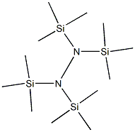Tetrakis(trimethylsilyl)hydrazine 구조식 이미지