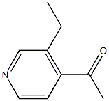 4-Acetyl-3-ethylpyridine 구조식 이미지