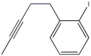 1-(3-Pentynyl)-2-iodobenzene Structure