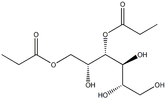 L-Glucitol 1,3-dipropionate Structure