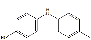 p-(2,4-Dimethylanilino)phenol Structure