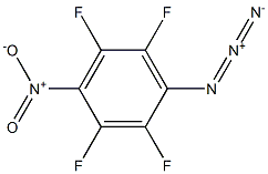 1-Azido-2,3,5,6-tetrafluoro-4-nitrobenzene Structure