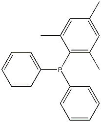 2,4,6-Trimethylphenyldiphenylphosphine Structure