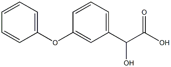 3-Phenoxy-D-mandelic acid Structure