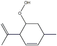 p-Mentha-2,8-dien-5-yl hydroperoxide Structure