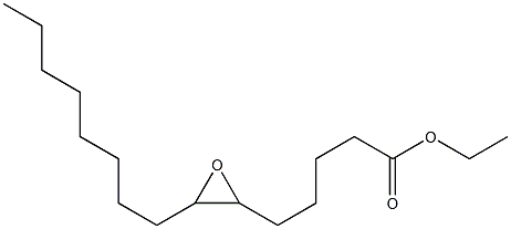 6,7-Epoxypentadecanoic acid ethyl ester 구조식 이미지