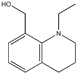 1-Ethyl-1,2,3,4-tetrahydroquinoline-8-methanol 구조식 이미지