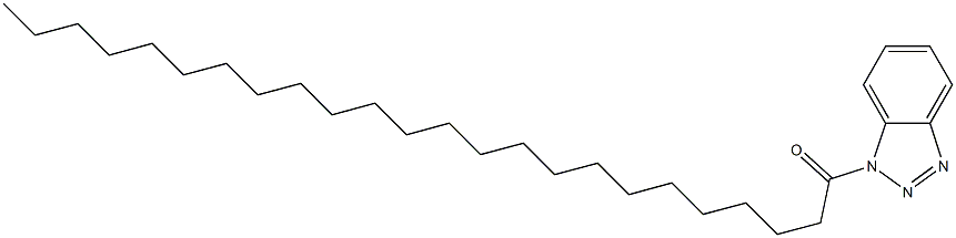 1-Tetracosanoyl-1H-benzotriazole 구조식 이미지