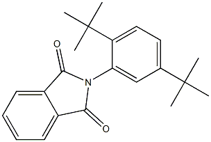 N-(2,5-Di-tert-butylphenyl)phthalimide Structure