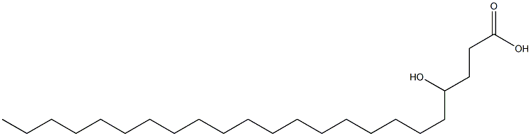 4-Hydroxytricosanoic acid 구조식 이미지