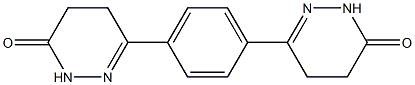 6,6'-(1,4-Phenylene)bis[4,5-dihydropyridazin-3(2H)-one] 구조식 이미지