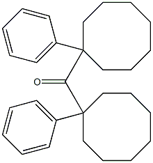 Phenylcyclooctyl ketone Structure