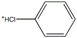 3-Chlorobenzenium 구조식 이미지