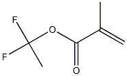 Methacrylic acid (1,1-difluoroethyl) ester 구조식 이미지