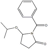 5-Isopropoxy-1-[benzoyl]pyrrolidin-2-one 구조식 이미지