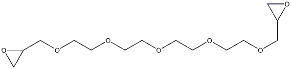 1,11-Bis(oxiranylmethoxy)-3,6,9-trioxaundecane Structure