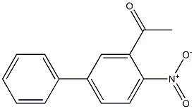 3-Acetyl-4-nitrobiphenyl Structure