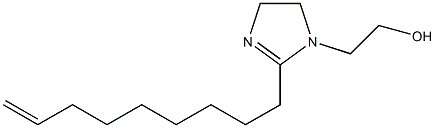 2-(8-Nonenyl)-2-imidazoline-1-ethanol 구조식 이미지