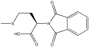 N,N-Phthaloyl-D-methionine Structure