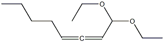 2,3-Octadienal diethyl acetal 구조식 이미지