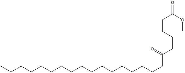 6-Oxotricosanoic acid methyl ester 구조식 이미지