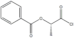 [S,(+)]-2-(Benzoyloxy)propionic acid chloride Structure