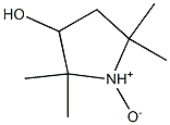 2,2,5,5-Tetramethyl-3-hydroxypyrrolidine 1-oxide 구조식 이미지