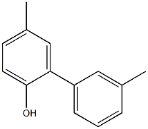 3',5-Dimethylbiphenyl-2-ol 구조식 이미지