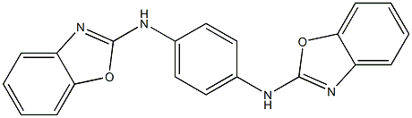2,2'-[1,4-Phenylenebis(imino)]bis(benzoxazole) 구조식 이미지
