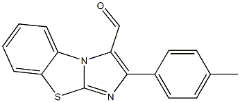 2-(4-Methylphenyl)imidazo[2,1-b]benzothiazole-3-carbaldehyde Structure