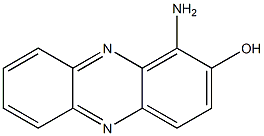 1-Amino-2-hydroxyphenazine Structure