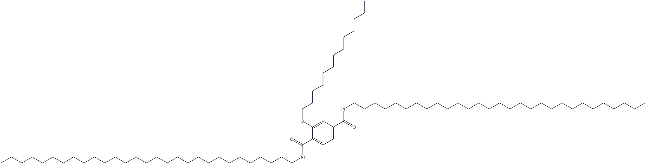 2-(Tridecyloxy)-N,N'-dinonacosylterephthalamide Structure