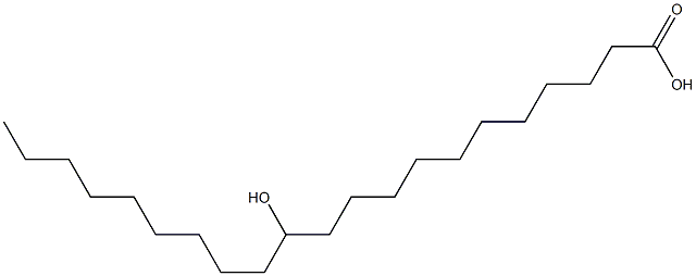 12-Hydroxyhenicosanoic acid Structure