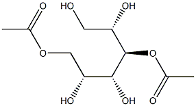 D-Glucitol 3,6-diacetate 구조식 이미지