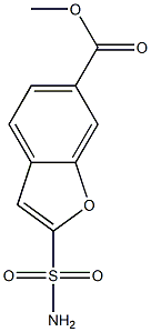 6-(Methoxycarbonyl)benzofuran-2-sulfonamide 구조식 이미지