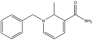 1-Benzyl-1,2-dihydro-2-methylpyridine-3-carboxamide 구조식 이미지