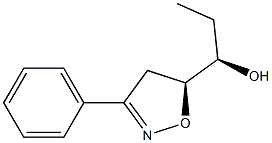 (5S)-5-[(1R)-1-Hydroxypropyl]-3-phenyl-2-isoxazoline 구조식 이미지