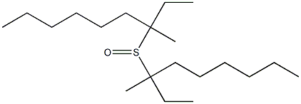 Ethyl(1-methylheptyl) sulfoxide 구조식 이미지