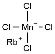 Rubidium tetrachloromanganate Structure