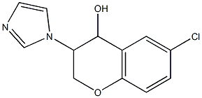 6-Chloro-3-(1H-imidazol-1-yl)chroman-4-ol Structure