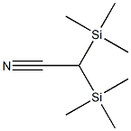 Bis(trimethylsilyl)acetonitrile Structure