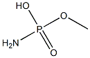 Aminophosphonic acid methyl ester 구조식 이미지