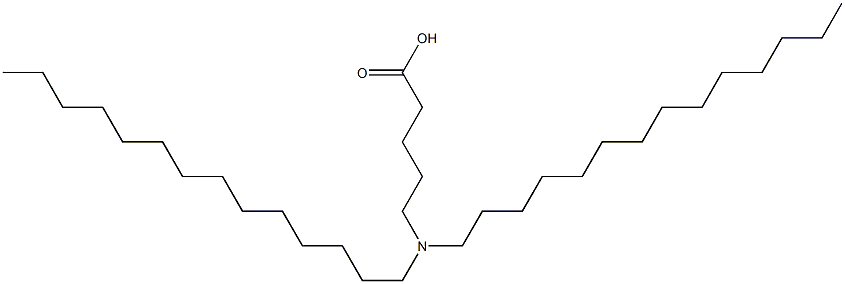 5-(Ditetradecylamino)valeric acid 구조식 이미지