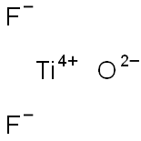 Titanium(IV) difluorideoxide Structure