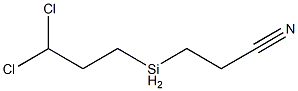 3-(Dichloropropylsilyl)propiononitrile Structure