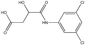 3-Hydroxy-4-(3,5-dichlorophenylamino)-4-oxobutyric acid Structure