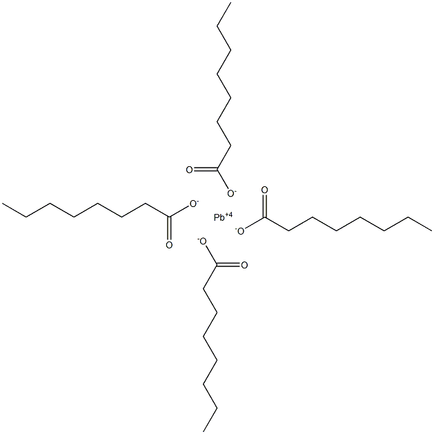 Tetraoctanoic acid lead(IV) salt 구조식 이미지